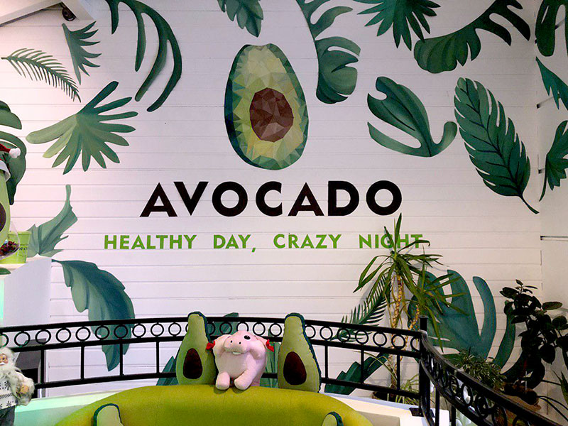 Healthy day, crazy night — кафе Avocado на Липках в Киеве