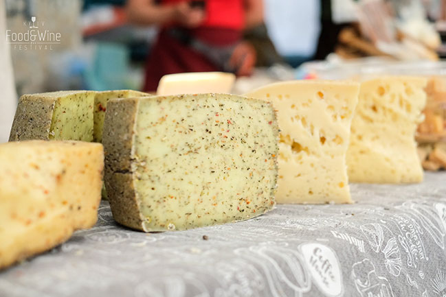 Say cheese: крафтовые украинские и европейские сыры на 16-м Kyiv Food and Wine Festival